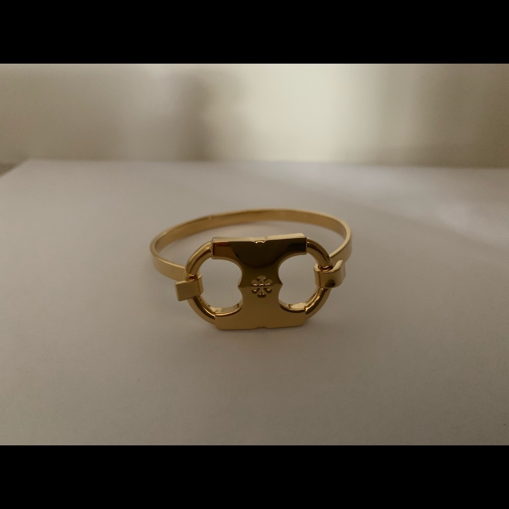 Tory Burch Gemini id logo bracelet